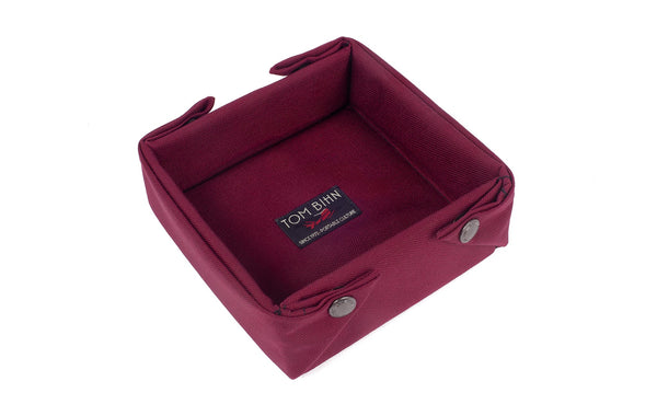 A Small Tray Bien in Red Blend.